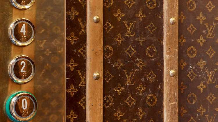 Louis Vuitton Elevator Detail